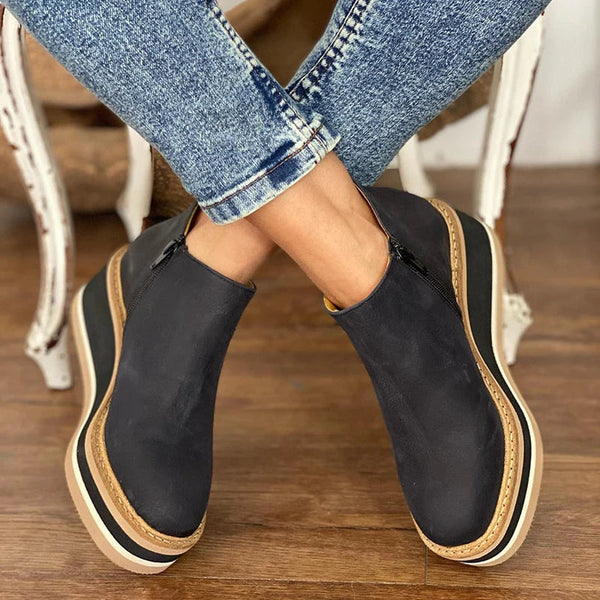 Ottilie Konstanz | Elegante Stiefel in Khaki