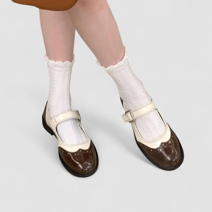 Charlotte Freiburg | Orthopädische Mary Jane Schuhe in Schwarz