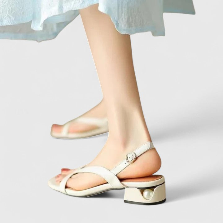 Theresa Münster | Elegante Orthopädische Sandalen in Bordeaux