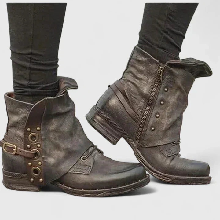 Hildegard Coburg | Orthopädische Stiefel in Grau