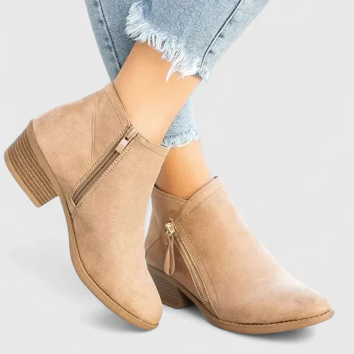 Frieda Rothenburg | Orthopädische Stiefel in Beige