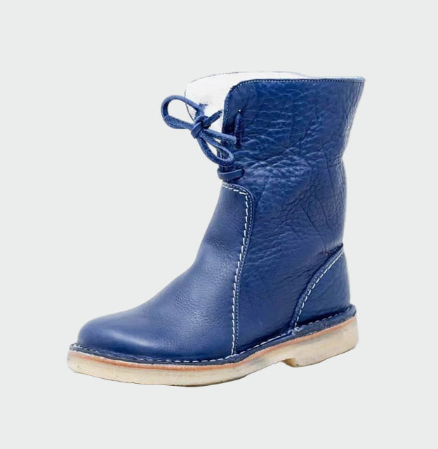 Hildegard Bamberg | Wasserdichte Lederstiefel für Männer mit Wollfutter