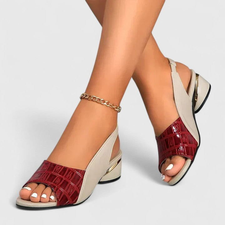 Brunhild Quedlinburg | Orthopädische Sandalen in Rot