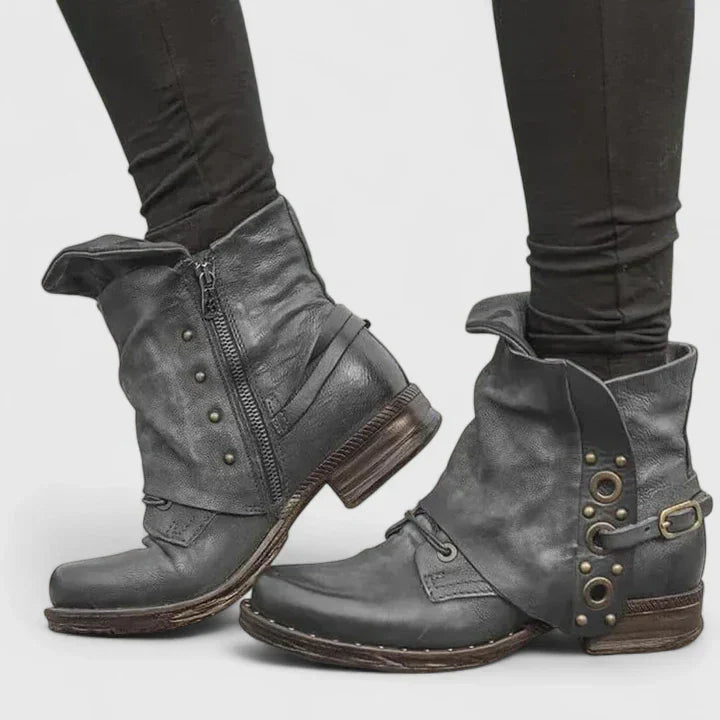 Hildegard Coburg | Orthopädische Stiefel in Grau