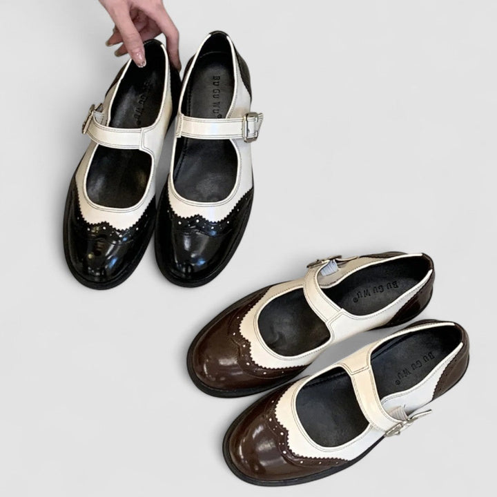 Charlotte Freiburg | Orthopädische Mary Jane Schuhe in Schwarz