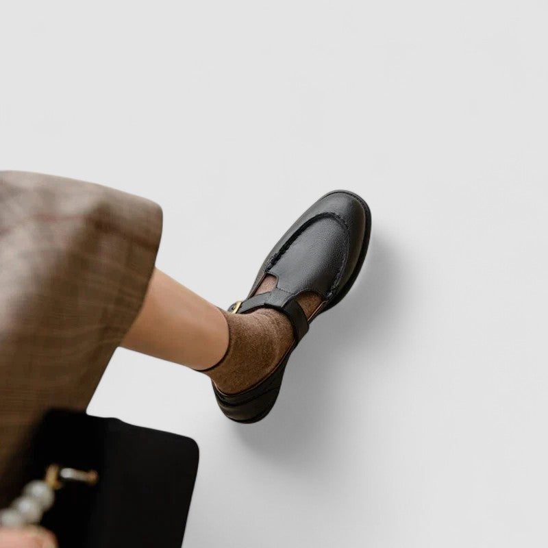 Paulina Goslar | Orthopädische Mary Jane Schuhe mit Quadrater Spitze