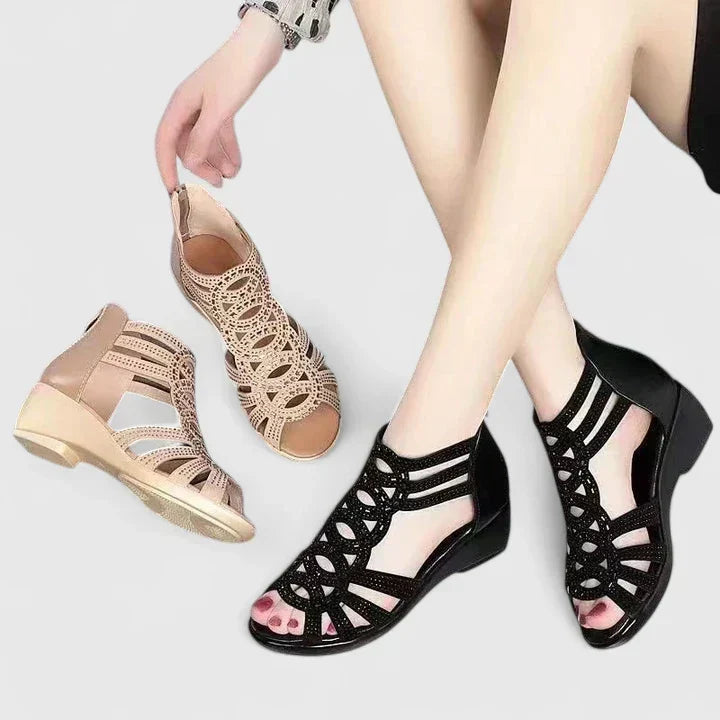 Josefine Ansbach | Elegante Sandalen in Braun