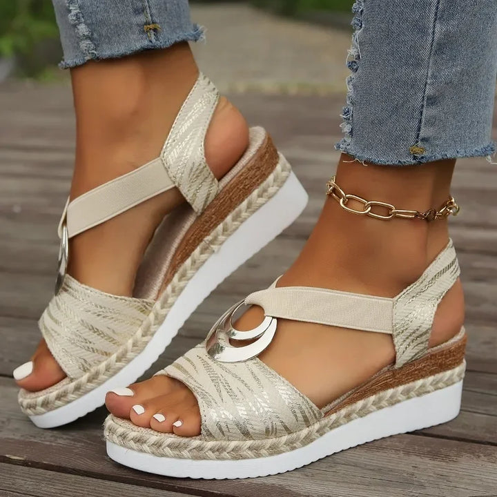 Brunhild Münster | Elegante Orthopädische Sandalen in Grau