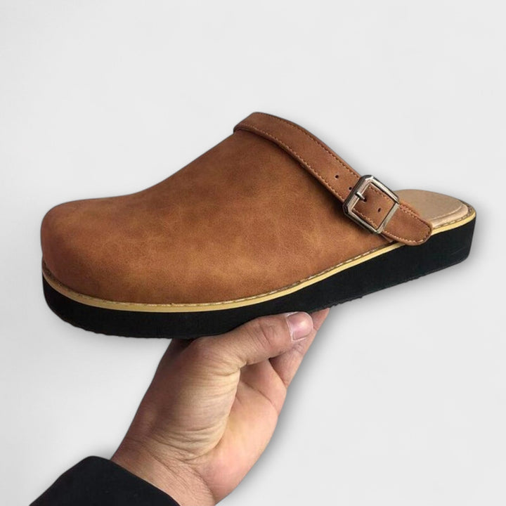 Ottilie Stralsund | Elegante Orthopädische Schuhe in Braun