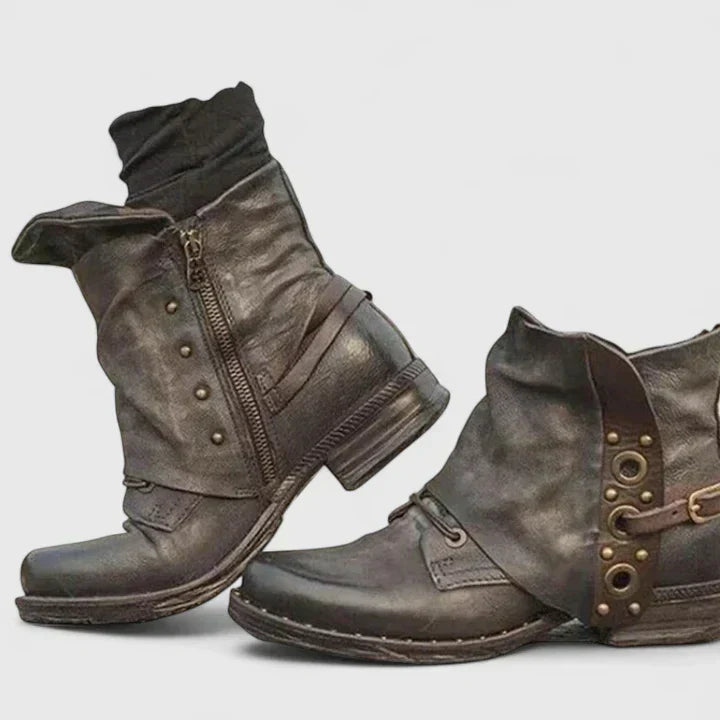 Hildegard Coburg | Orthopädische Stiefel in Grau