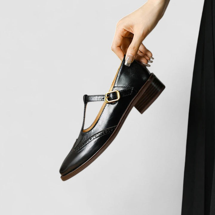 Clara Bad-Ischl | Orthopädische Mary Jane Schuhe in Beige