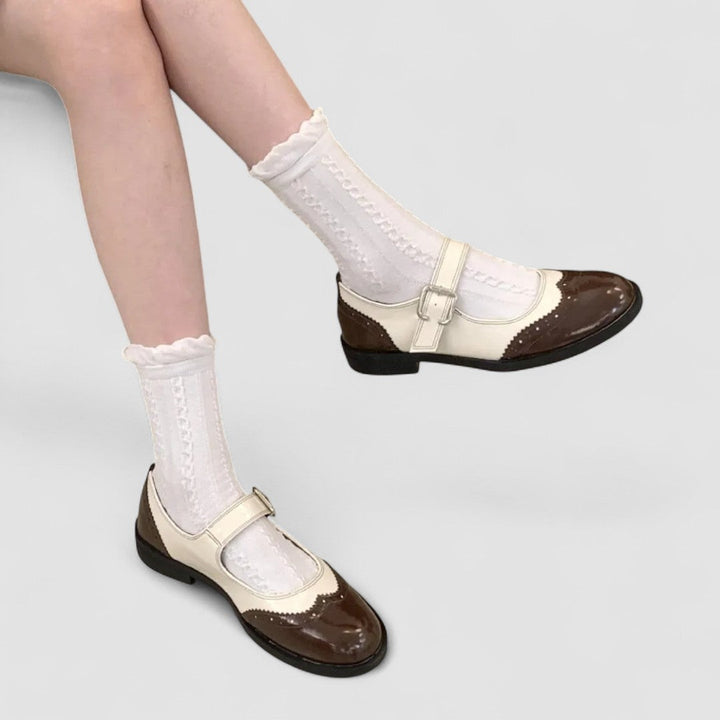 Charlotte Freiburg | Orthopädische Mary Jane Schuhe in Schwarz