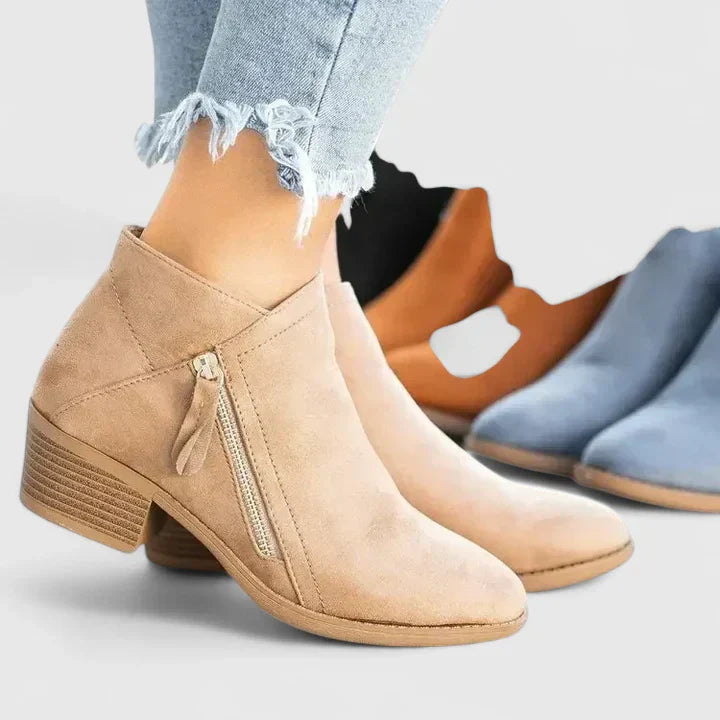 Frieda Rothenburg | Orthopädische Stiefel in Beige