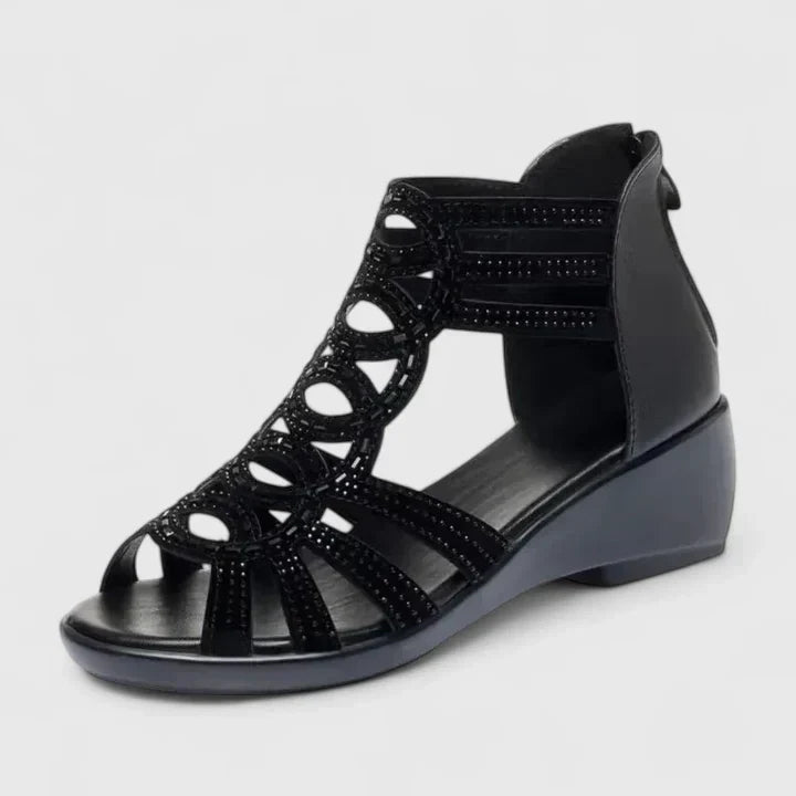Josefine Ansbach | Elegante Sandalen in Braun
