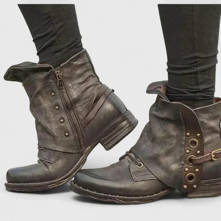 Hildegard Coburg | Orthopädische Stiefel in Grau