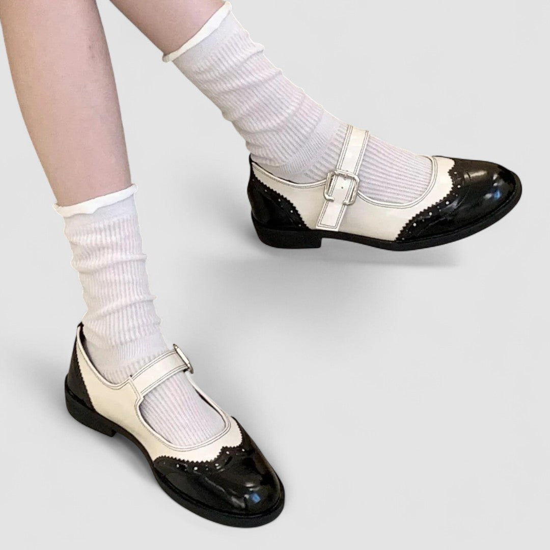 Charlotte Freiburg | Orthopädische Mary Jane Schuhe in Schwarz