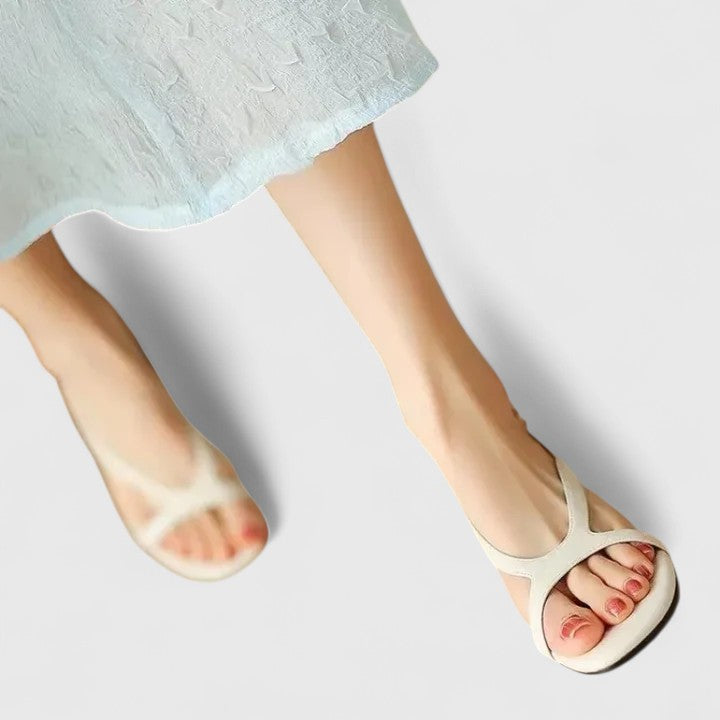 Theresa Münster | Elegante Orthopädische Sandalen in Bordeaux