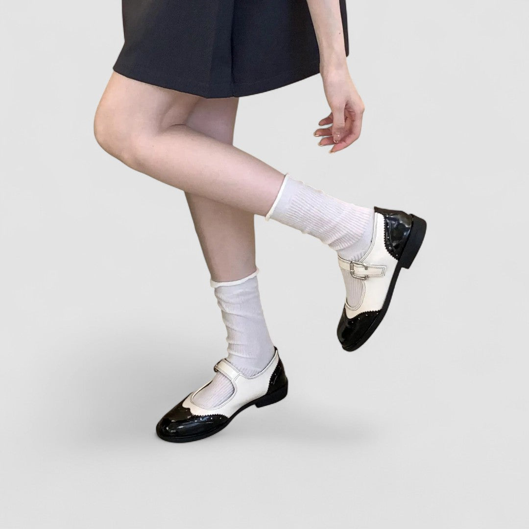 Charlotte Freiburg | Orthopädische Mary Jane Schuhe in Schwarz