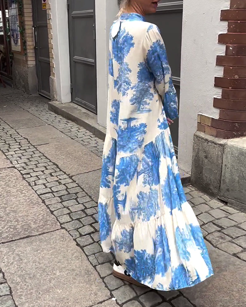 Theresa Potsdam | Fließendes Maxikleid