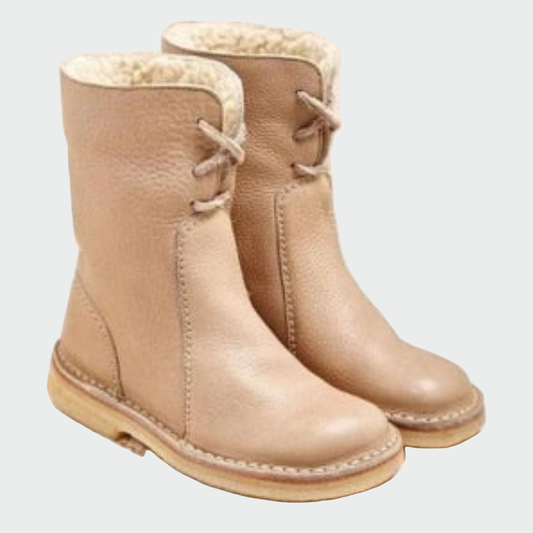 Hildegard Bamberg | Wasserdichte Lederstiefel für Männer mit Wollfutter