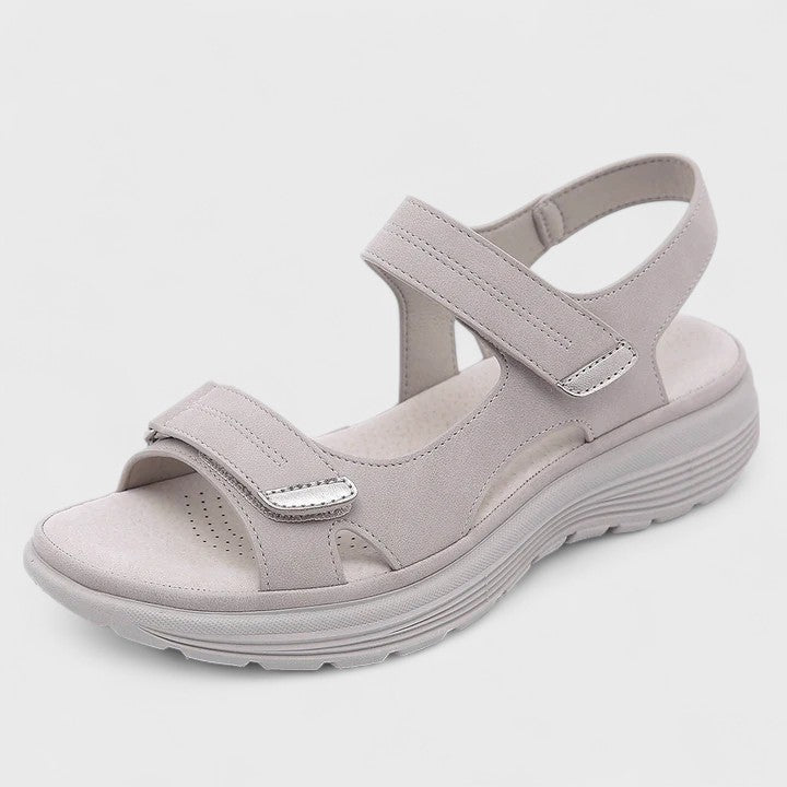 Katharina Goslar | Elegante Orthopädische Sandalen in Blau