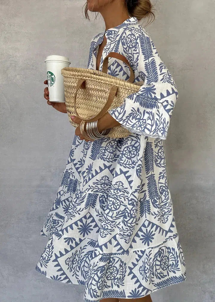 Amalia Bamberg | Lässiges Boho-Tunika-Kleid