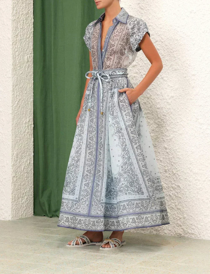 Amalia Lübeck | Bohemian Print Zweiteiliges Ensemble