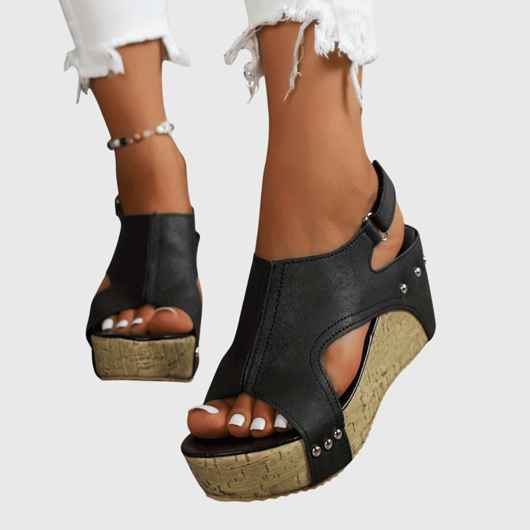 Luise Wismar | Schicke Orthopädische Sandalen in Beige