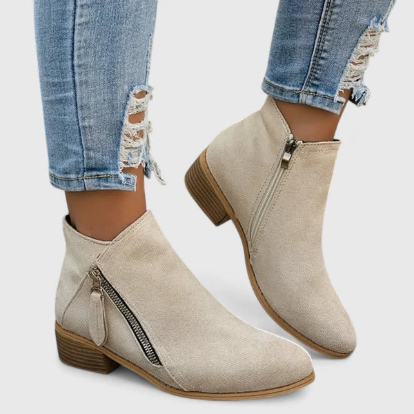 Frieda Passau | Orthopädische Stiefel in Blau