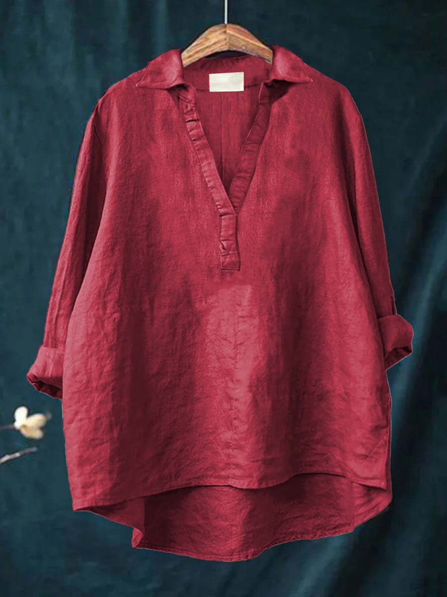 Ida Aachen | Elegante Sommerbluse in Rosé Grau