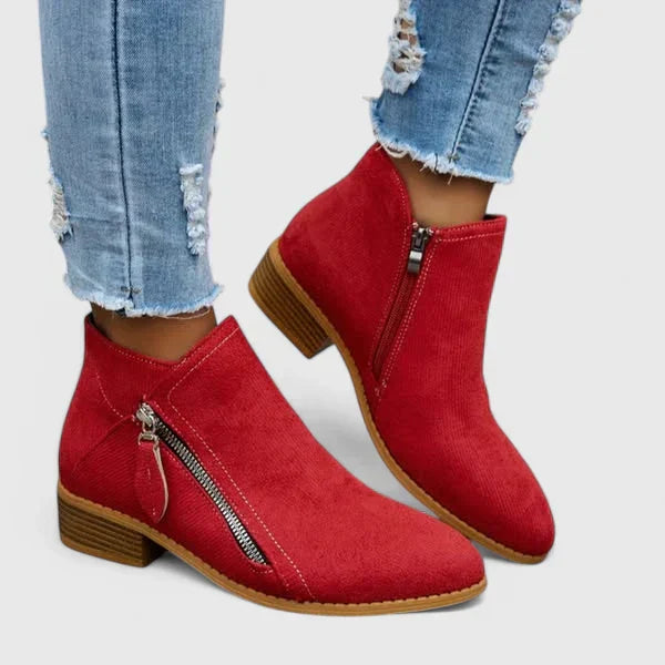 Frieda Passau | Orthopädische Stiefel in Blau