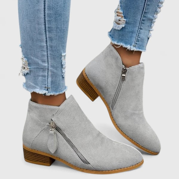 Frieda Passau | Orthopädische Stiefel in Blau