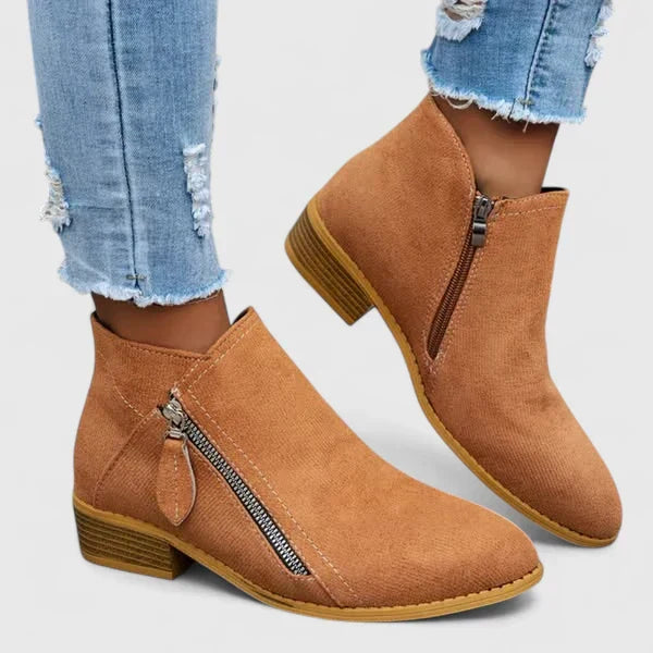 Frieda Passau | Orthopädische Stiefel in Blau
