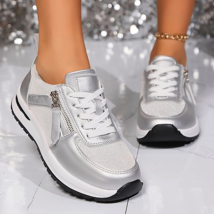 Helene Speyer | Orthopädische Sneakers in Silber