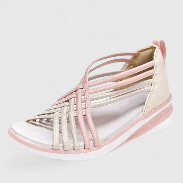 Theresa Worms | Elegante Orthopädische Sandalen in Schwarz