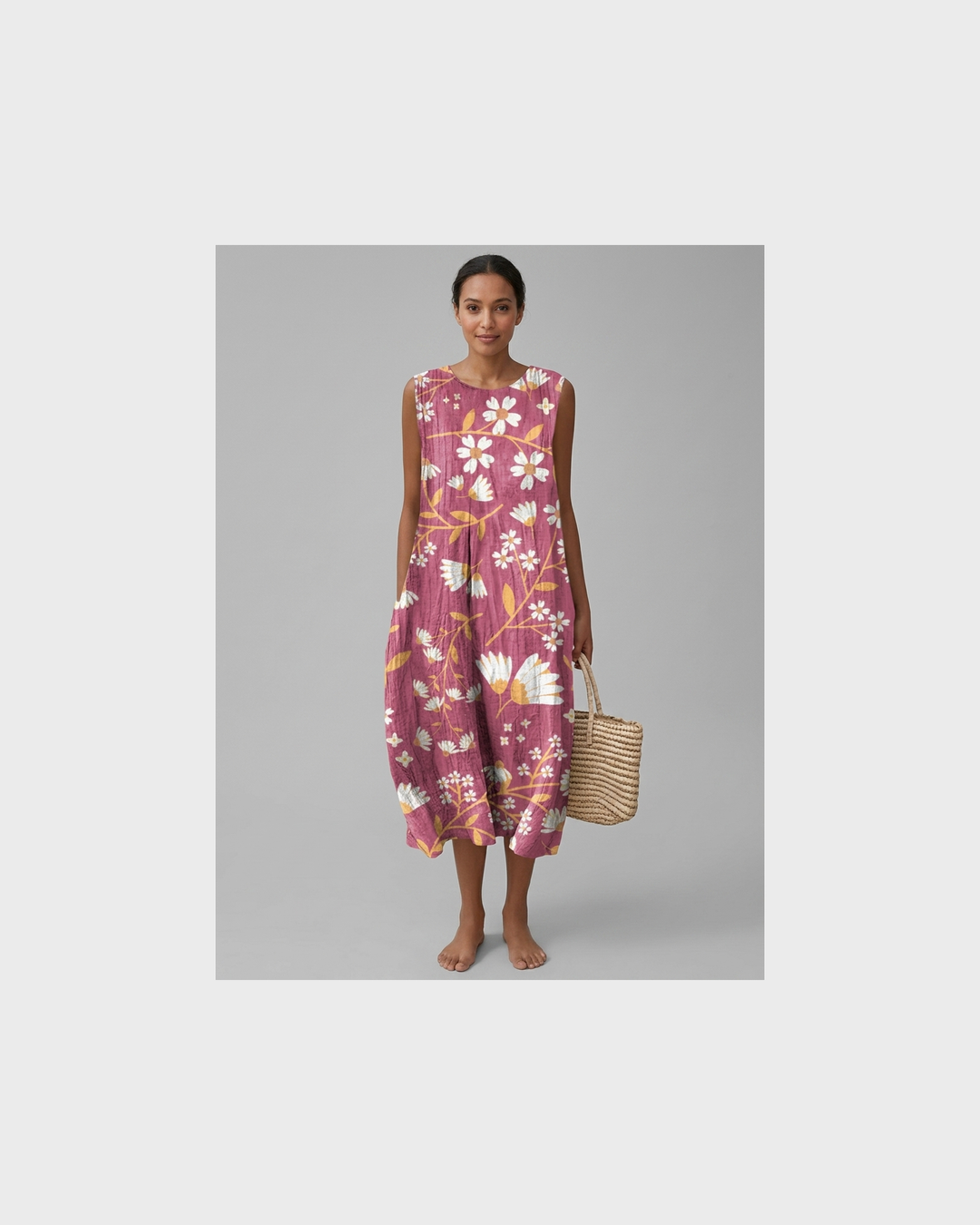 Adelheid Görlitz | Bequeme Ärmellose Sommerkleid