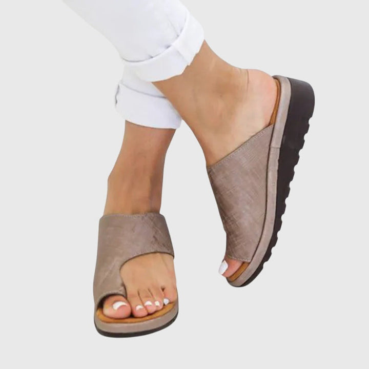 Frieda Celle | Orthopädische Sandalen in Gelb