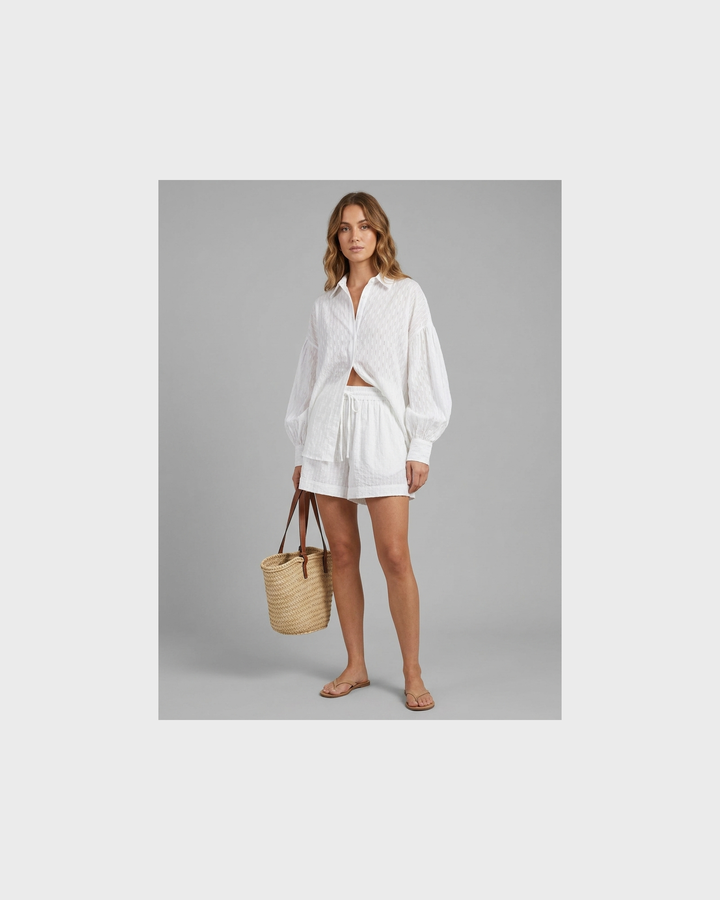 Almut Dresden | Leichtes Hemd und Shorts-Ensemble