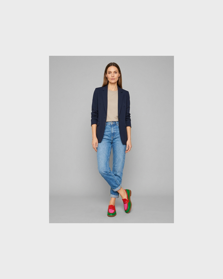 Almut Eisenach | Kontrastierende Casual Mokassins