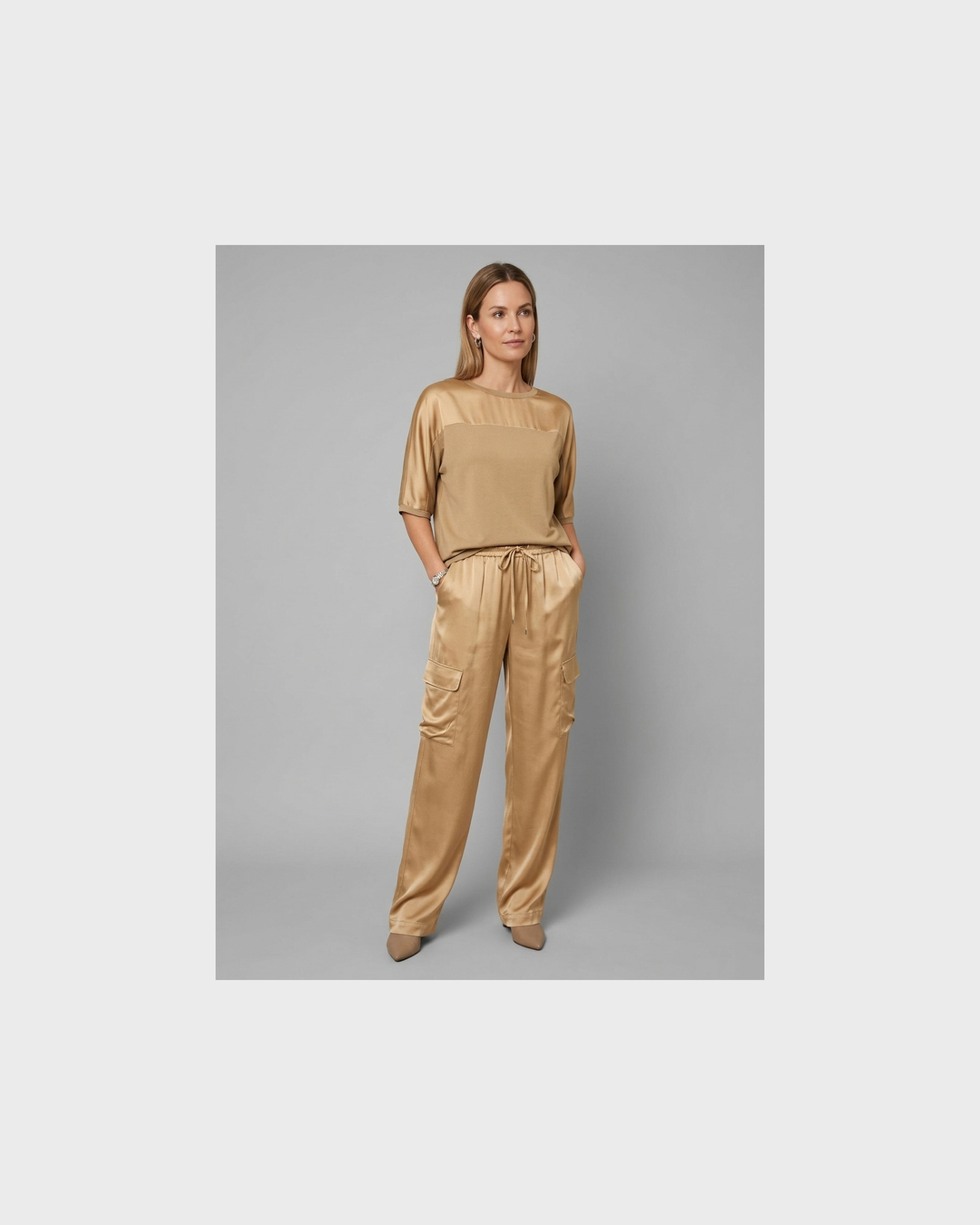 Amalia Meissen | Lounge-Set Cargo Seide