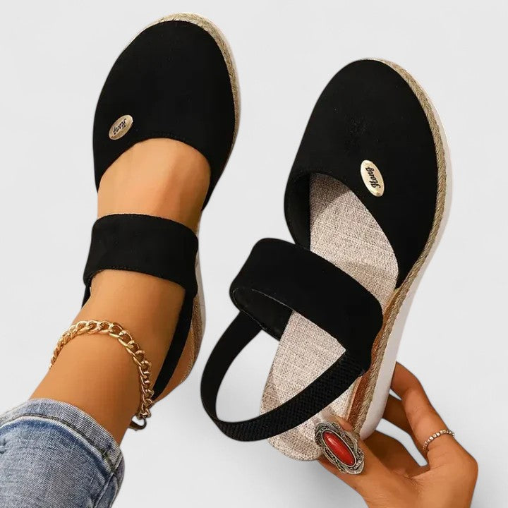 Paulina Lübeck | Bequeme Orthopädische Sandalen in Beige