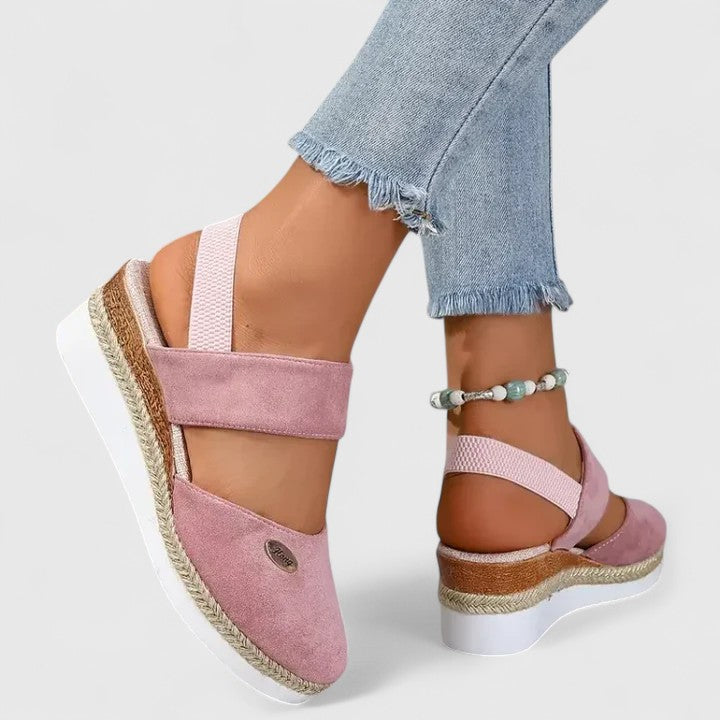Paulina Lübeck | Bequeme Orthopädische Sandalen in Beige