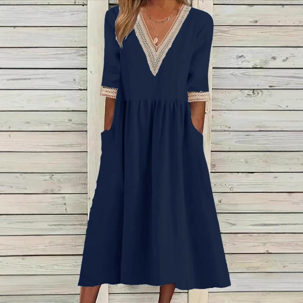 Irmgard Bamberg | Midilange Spitzenkleid
