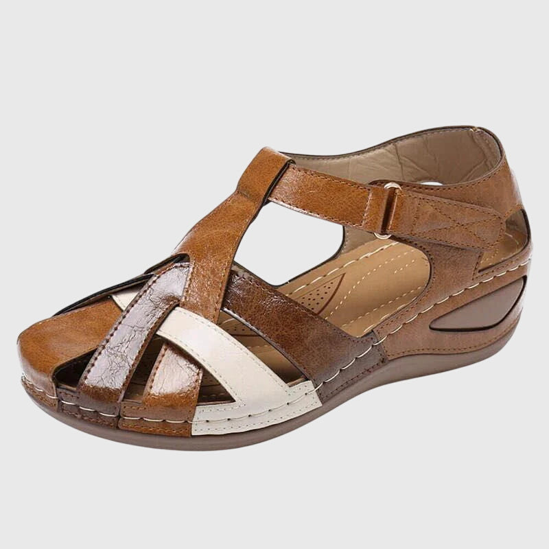 Clara Goslar | Bequeme Orthopädische Sandalen in Grün