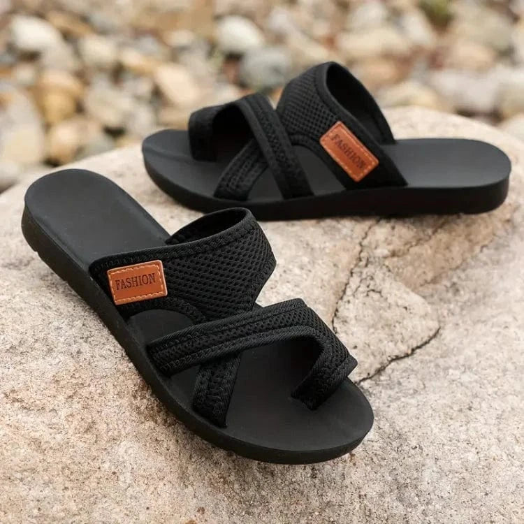 Antonia Meissen | Orthopädische Sommerschuhe in Schwarz