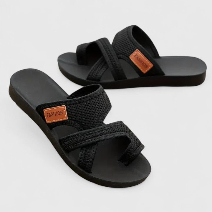 Greta Regensburg | Orthopädische Komfortsandalen in Schwarz