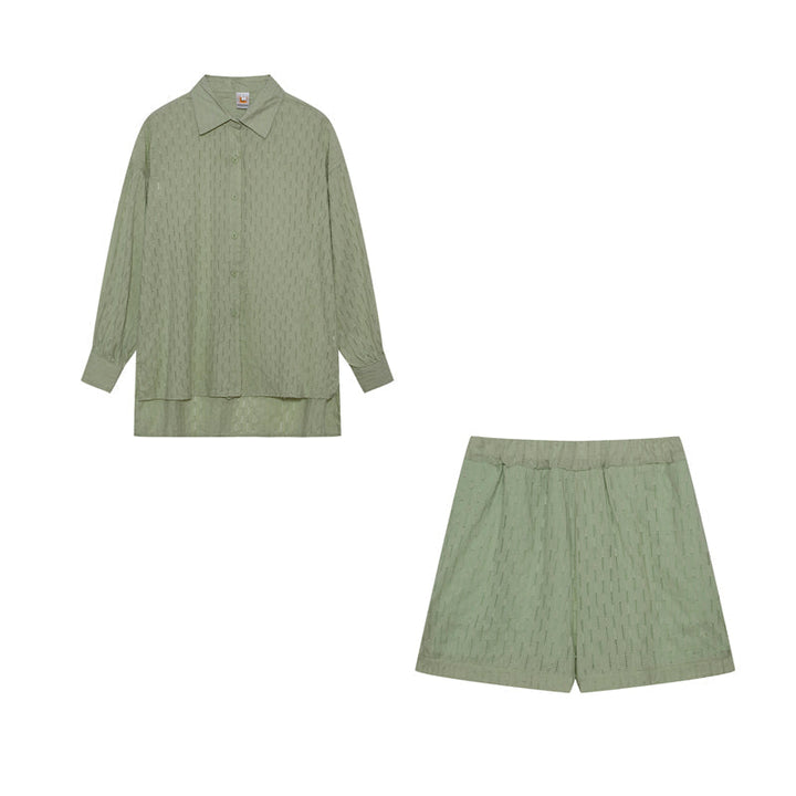 Almut Dresden | Leichtes Hemd und Shorts-Ensemble