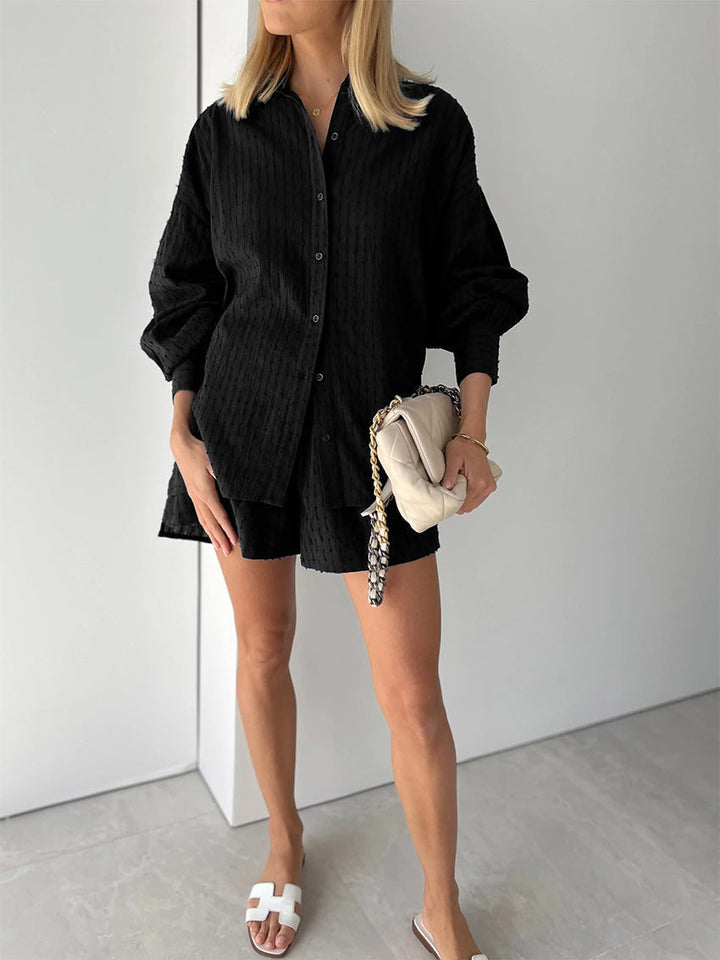 Almut Dresden | Leichtes Hemd und Shorts-Ensemble