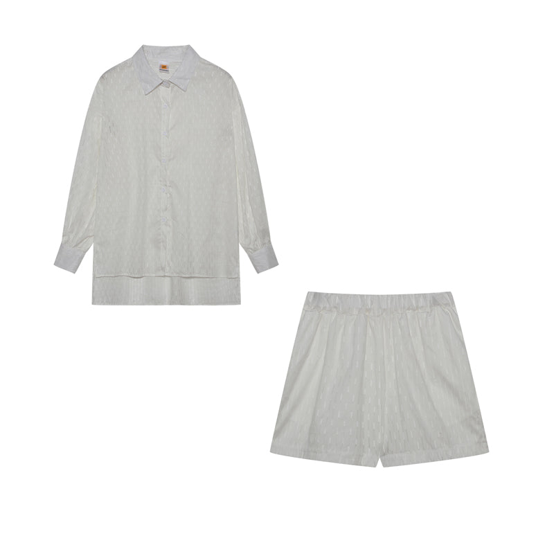 Almut Dresden | Leichtes Hemd und Shorts-Ensemble
