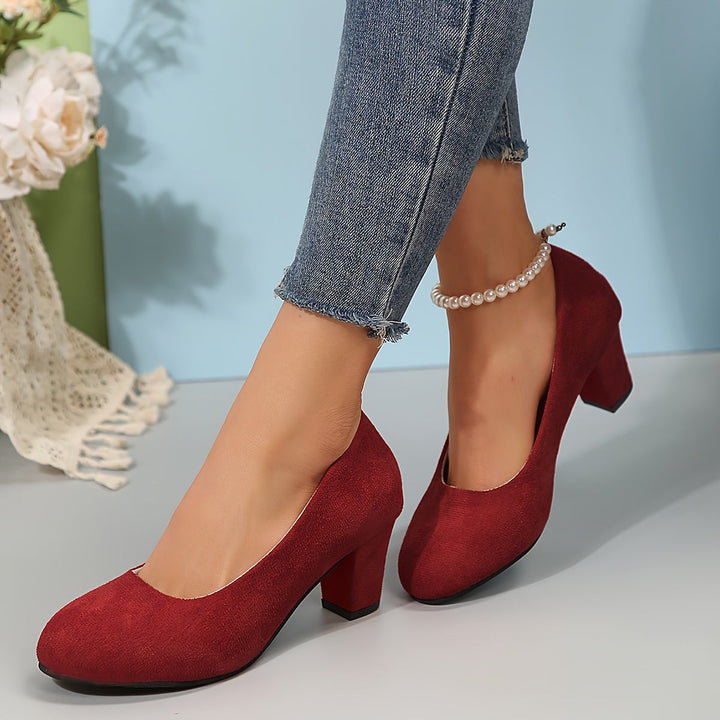 Luise Baden-Baden | Orthopädische Absätze in Rot